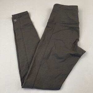 Athleta Gray Stretch Workout Leggings Pants Size XS